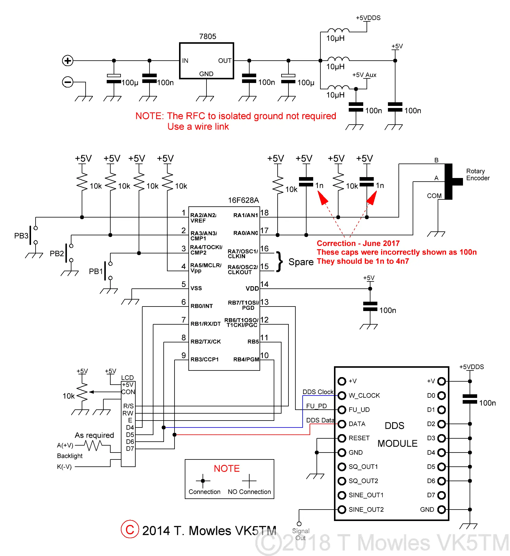 Modified DDS schematic